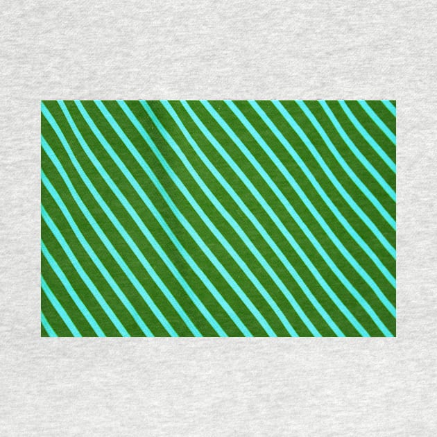 Green & Blue Stripes by StripePatterns